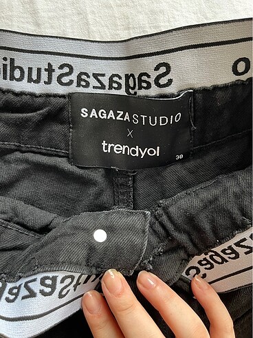 38 Beden siyah Renk Sagaza Jean