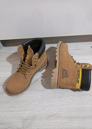 Kahverengi Bağcıklı Erkek Street Style Bot - Görsel 2