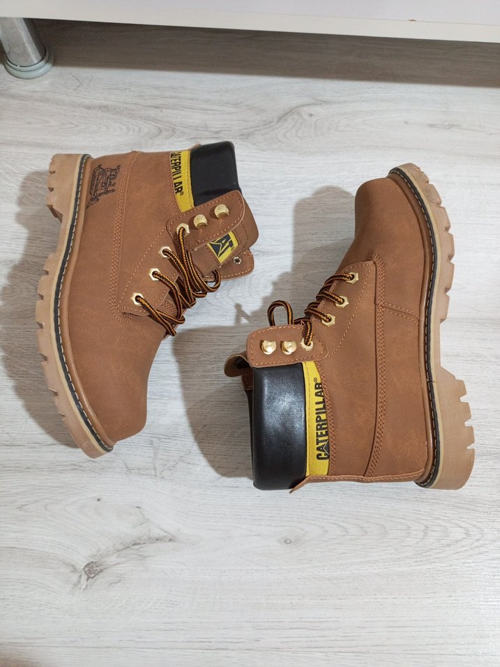 Kahverengi Bağcıklı Street Style Erkek Botu 40 numara - Görsel 3