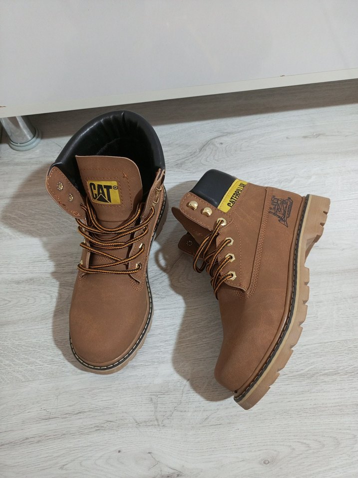 Kahverengi Bağcıklı Street Style Erkek Botu 40 numara - Görsel 2