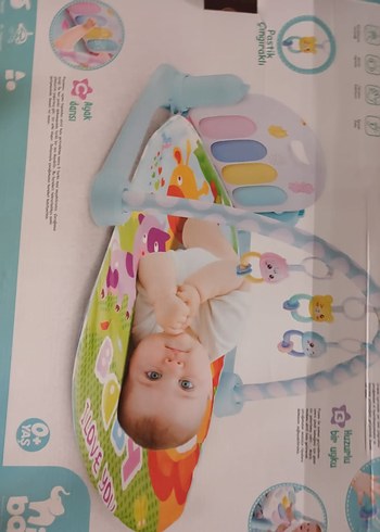 Renkli Bebek Oyun Matı Plastik