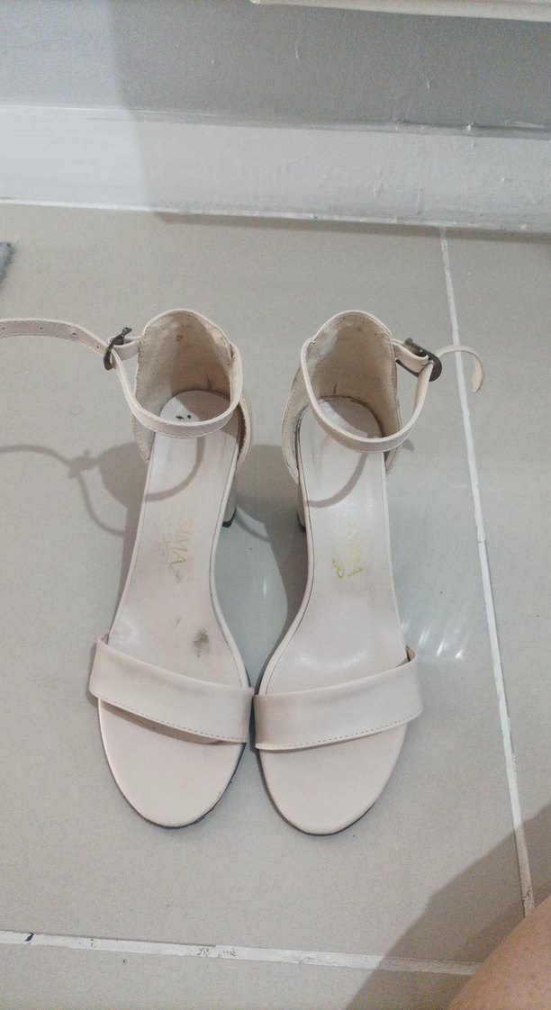 Bej Kadın Topuklu Ayakkabı - Görsel 3