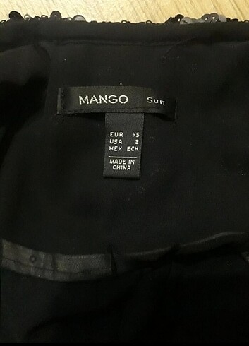 xs Beden siyah Renk Mango Elbise