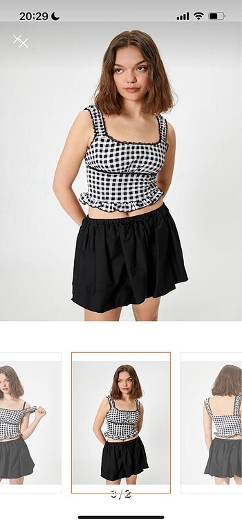 Koton pinterest ekose bluz