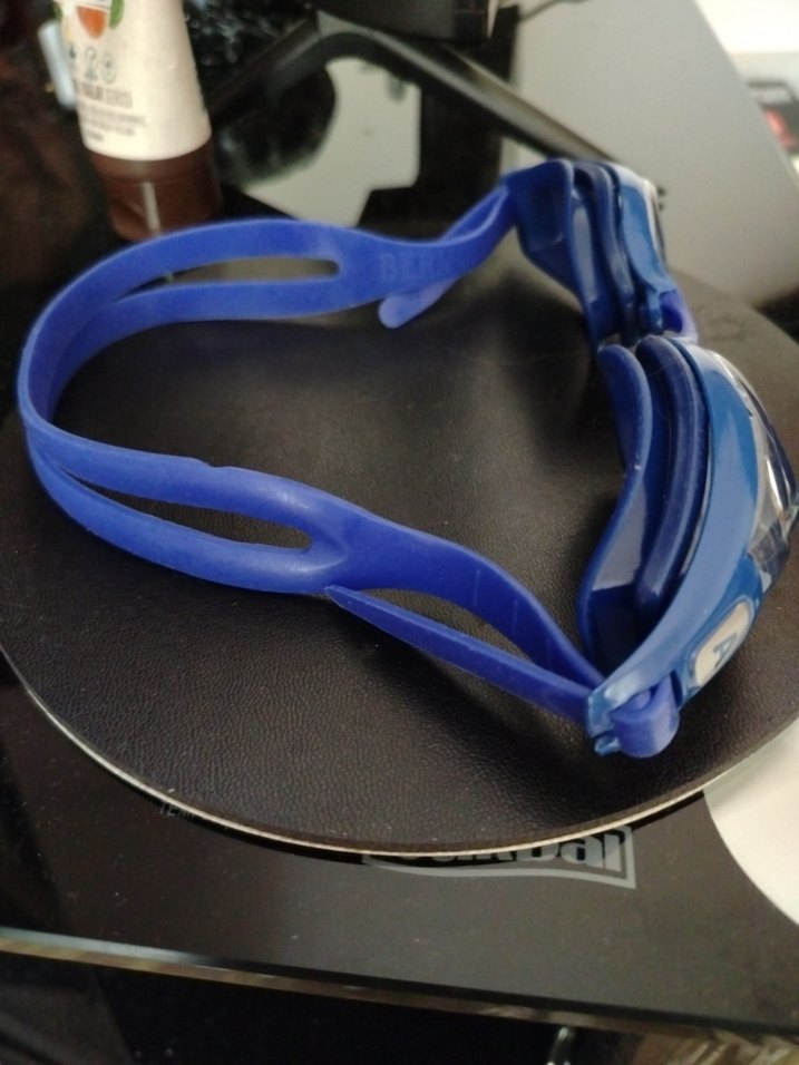 Mavi Kayışlı Yüzücü Gözlüğü - Görsel 3