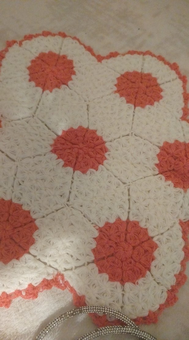 Nakışlı Çok Renkli Örgü Banyo Lifi - Görsel 2