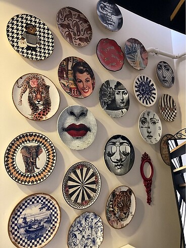 El emeği dekoratif tabaklar 350 TL Adet fiyatı dır