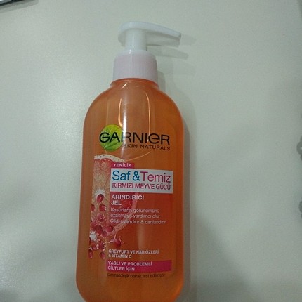 Garnier Arındırıcı Yüz Temizleme Jeli Garnier Cilt Bakımı %20 İndirimli -  Gardrops