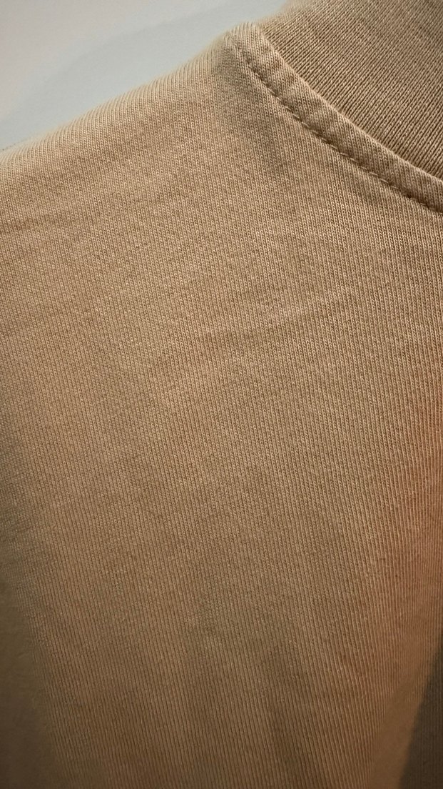 Manuka taş renk pamuklu oversıze thsırt - Görsel 4