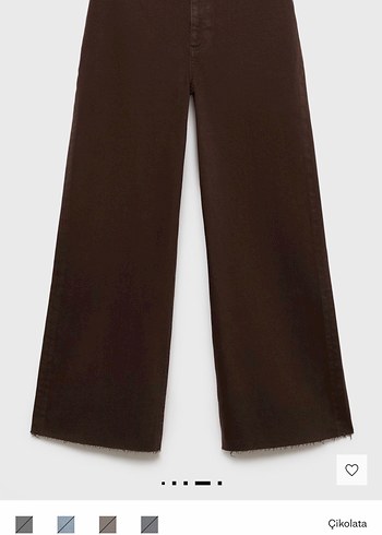 Mango catherin yüksek bel kahve jean - Görsel 4