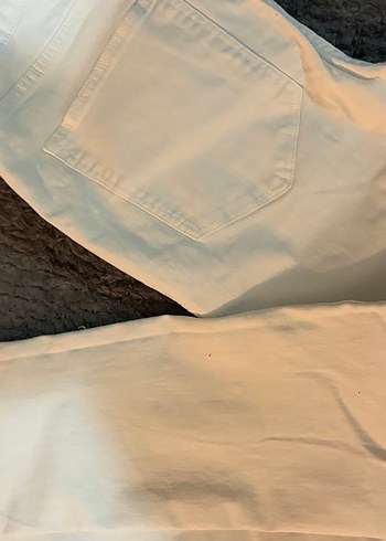 Hm skınny kalın kırık beyaz jean - Görsel 4