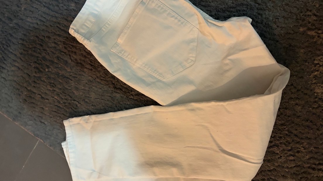 Hm skınny kalın kırık beyaz jean - Görsel 4