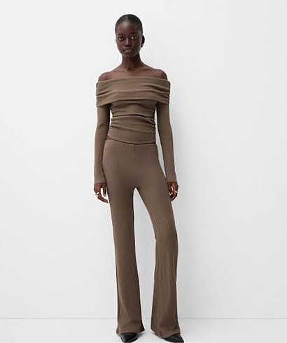 Bershka alt üst takım alt S üst xs