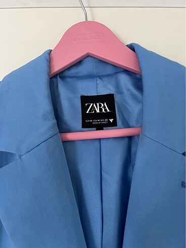 m Beden mavi Renk Zara blazer ceket