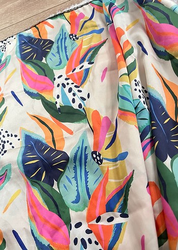 Belden bağlamalı pareo etek - Görsel 3