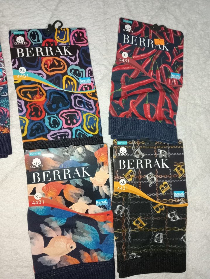 Berrak Erkek Desenli Boxer XL - Görsel 2