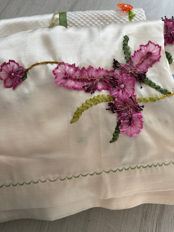 Tek kişilik pike takımı sıfır ürün çeyizlik harika - Görsel 5