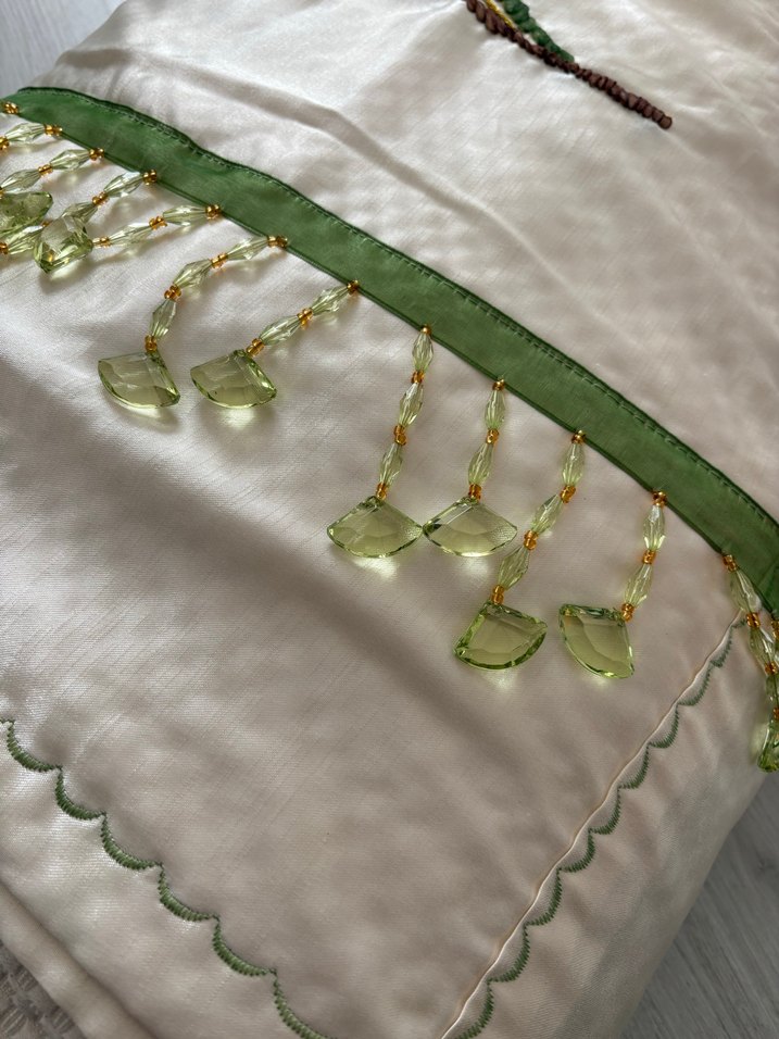 Tek kişilik pike takımı sıfır ürün çeyizlik harika - Görsel 3