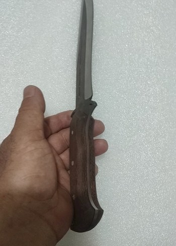 Beden kahverengi Renk Koyu kahverengi saplı büyük bıçak