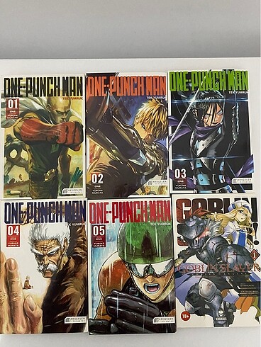 One punch man 1-5 hediyeli
