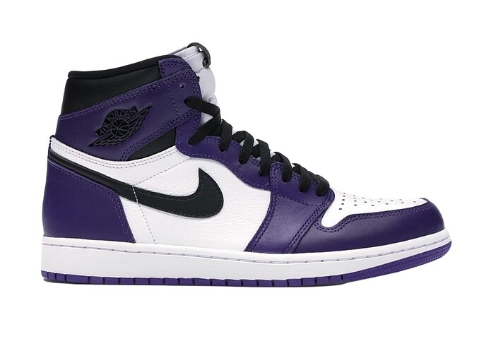 Nike Air Jordan Purple Courth White