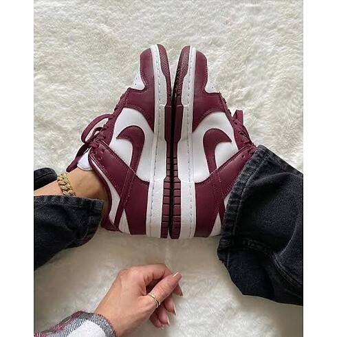 37 Beden Nike Dunk Low Bordo