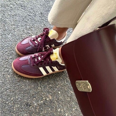 Adidas Adidas samba burgundy