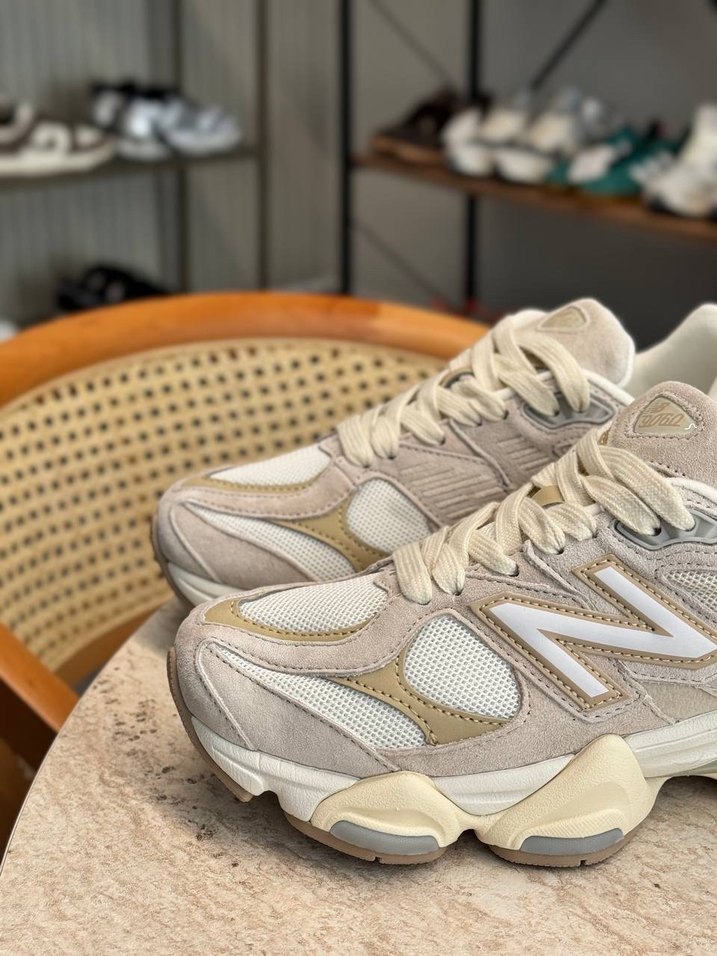 NEW BALANCE 9060 SEA SALT LIGHT BROWN - Görsel 2