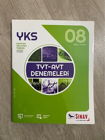 sınav yayınları tyt ayt deneme