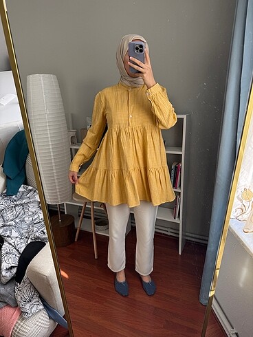 Mavi limon tunik