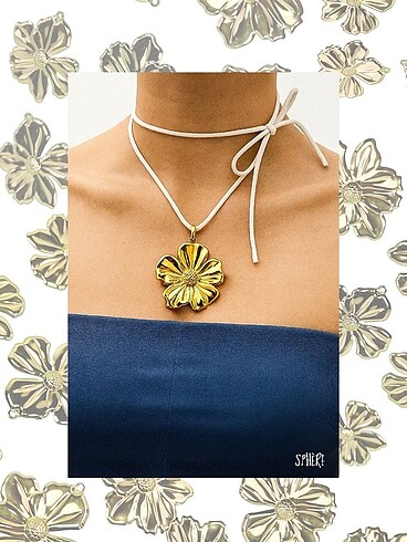 Golden Bloom Kolye