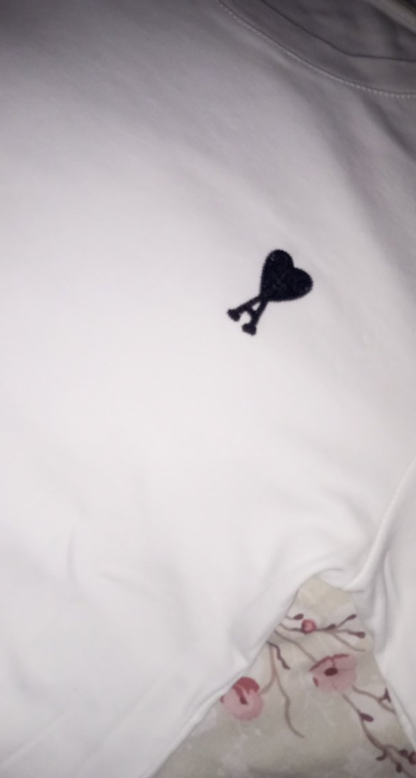 Beyaz kadın Pamuklu Baskılı Tişört - Görsel 3