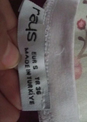 Bordo Baskılı croptop - Görsel 4