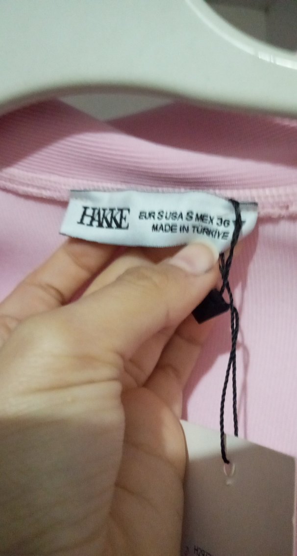 pembe fermuarlı bluz - Görsel 4