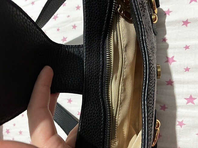  Beden lacivert Renk Guess Vintage Kol Çantası
