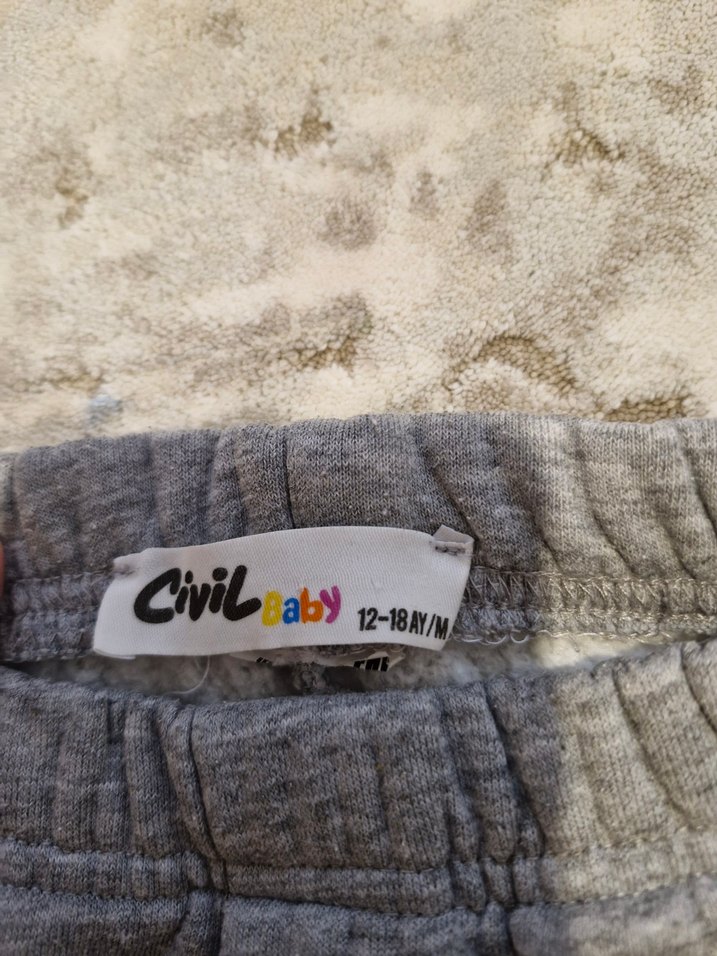 Gri Eşofman Altı - Görsel 3