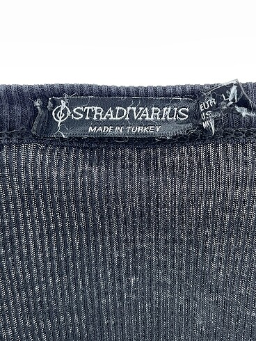 l Beden siyah Renk Stradivarius Bluz %70 İndirimli.