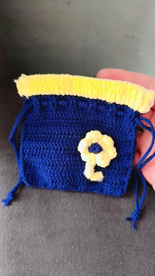 Örgü Kese Cüzdan - Görsel 3