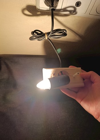 LED Işık Lamba Kablolu