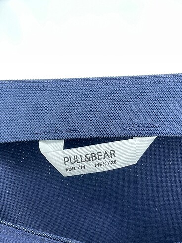 m Beden lacivert Renk Pull and Bear Mini Etek %70 İndirimli.