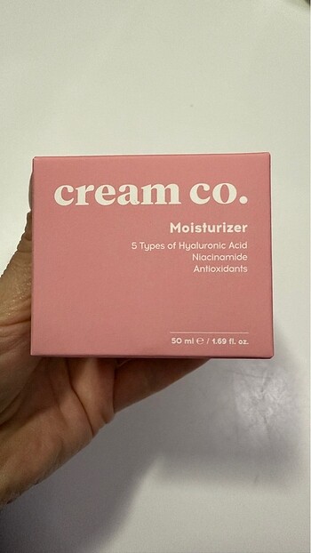 Cream co. Nemlendirici krem