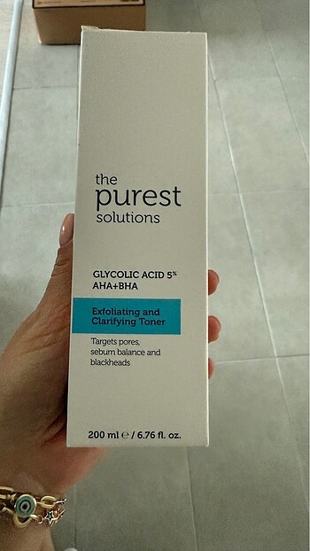 The purest solutions tonik gözenek sıkılaştırıcı