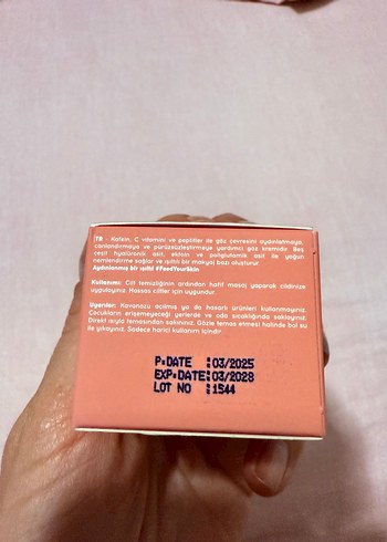 Cream Co. Peptitli Göz Kremi 15ml - Görsel 2