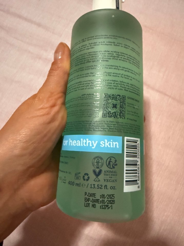 The Purest Solutions Nemlendirici Yüz Temizleyici 400 ml - Görsel 2