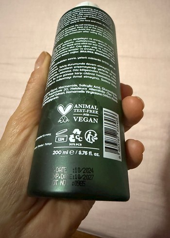 Cream Co. Niacinamide Toneri 200 ml - Görsel 2