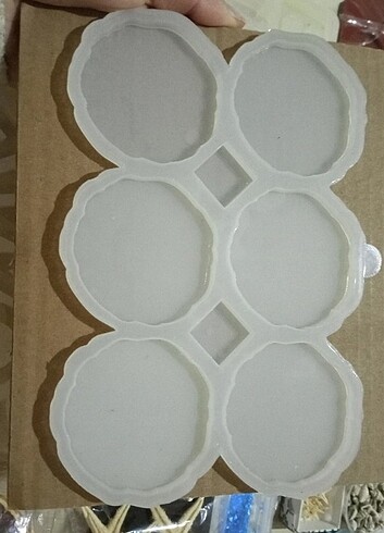 6 lı epoksi magnet kalıbı+5cm)