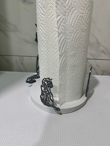 Diğer Kedili Havlu Kağıtlık
