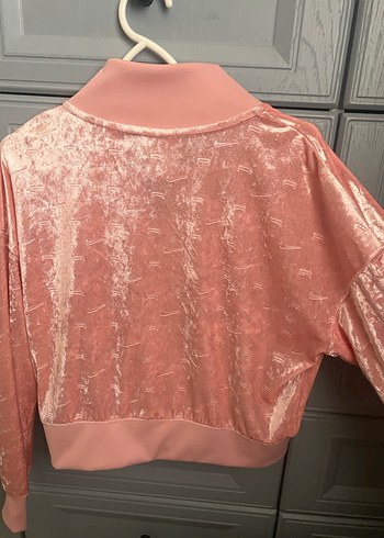 xs Beden pembe Renk Nike Pembe Kadın Fermuarlı Ceket
