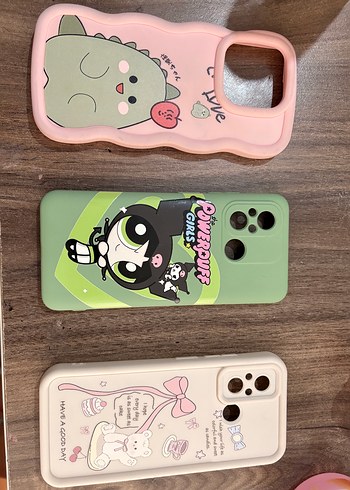 Parlak Pop Kültür Pastel Telefon kılıfları