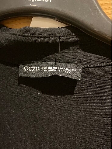Quzu Siyah uzun gömlek